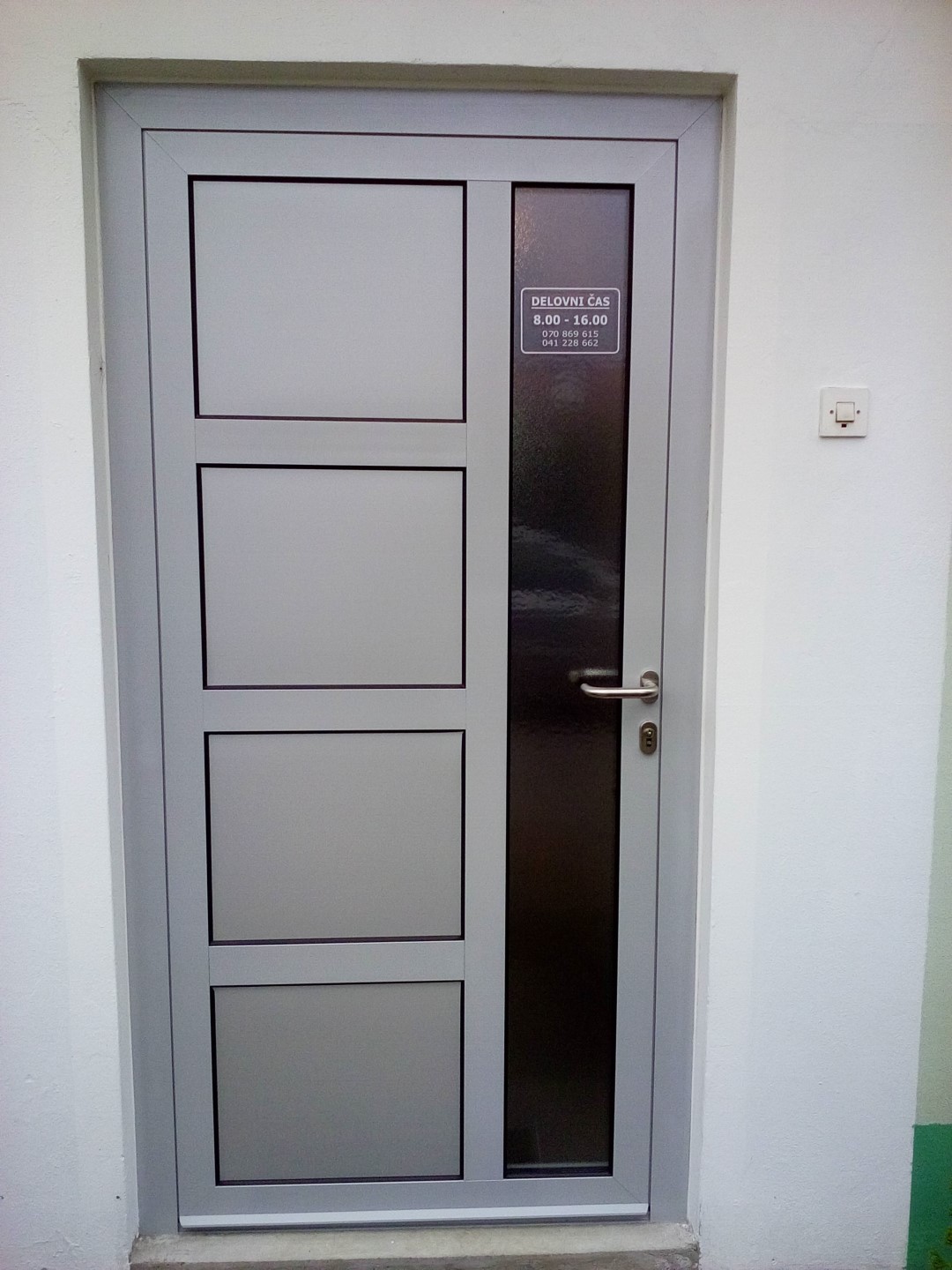 ALU okna in vrata – referenca 19